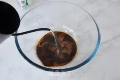 Make Coffee waffles step 1