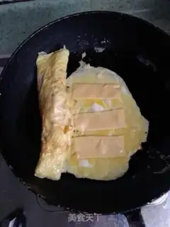 Make Cheese and eggs step 7