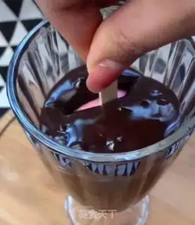 Make Chocolate strawberry yogurt step 8