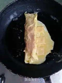 Make Cheese and eggs step 8