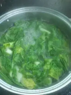 Make Creaming cabbage step 2
