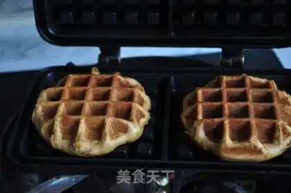 Make Coffee waffles step 7