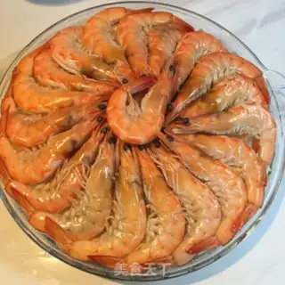 Make Garlic cabbage fan steamed shrimp step 5