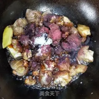Make Red burning pig hoof step 9