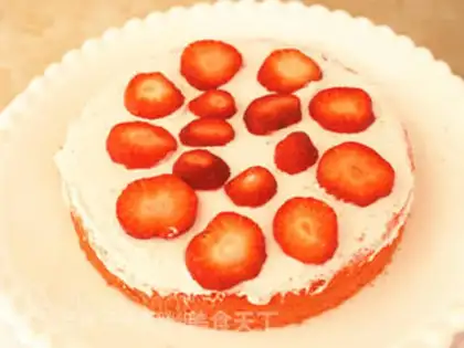 Make Strawberry chili cake step 15