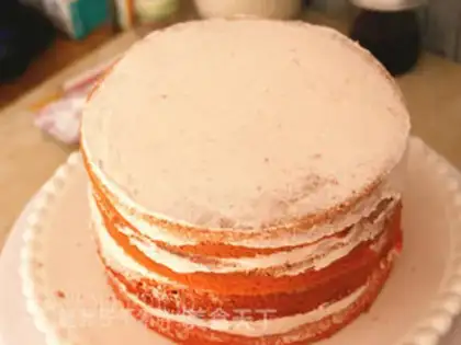 Make Strawberry chili cake step 17