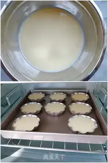 Make Egg cream pudding step 4