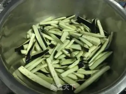 Make A casserole of pork and eggplant step 0