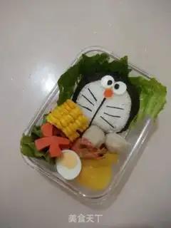 Make DORAEMON LUNCH step 10