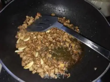 Make A casserole of pork and eggplant step 7