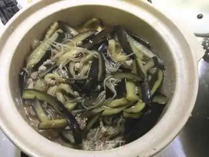 Make A casserole of pork and eggplant step 12