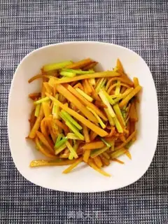 Make Celery with potatoes step 6