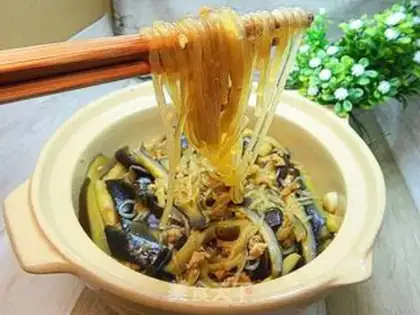 Make A casserole of pork and eggplant step 15
