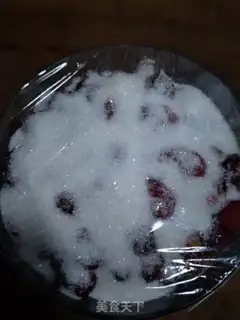Make Cherry sauce step 1