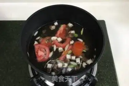 Make Tomato mushroom noodles step 5