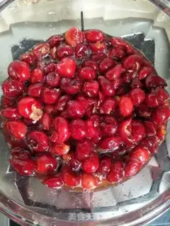 Make Cherry sauce step 2
