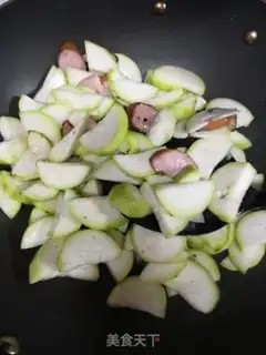 Make Sausage fried at night step 2