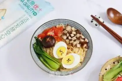 Make Tomato mushroom noodles step 9