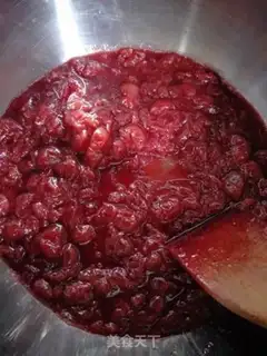 Make Cherry sauce step 5