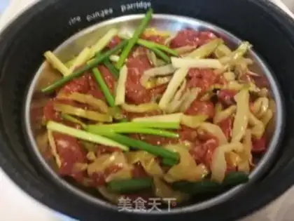 Make Steam beef step 2