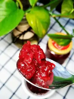 Make Cherry sauce step 8
