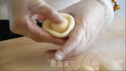 Make Flower cake step 4