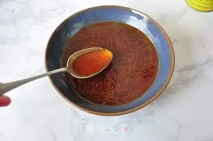 Make Sour spicy. Soup noodles step 6