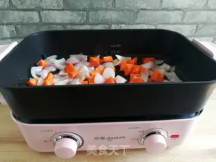 Make Curry potatoes step 3