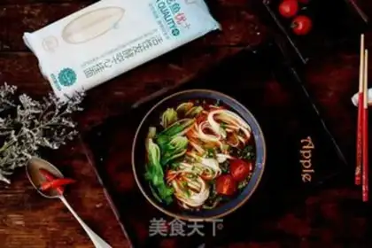 Make Sour spicy. Soup noodles step 9