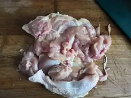 Make Chicken leg rice step 1