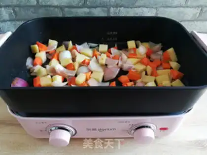 Make Curry potatoes step 4