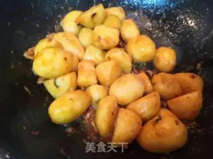 Make Red burning potatoes step 4