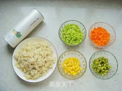 Make Quinoa fried rice step 1