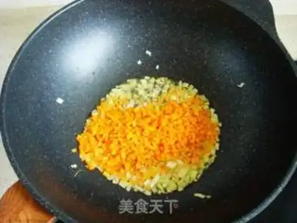 Make Quinoa fried rice step 3