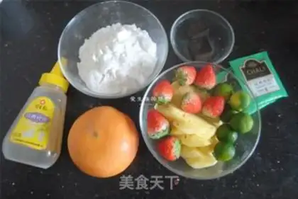 Make Pearl fruit tea step 0