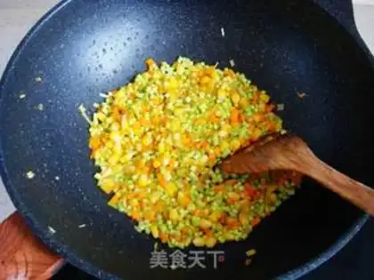 Make Quinoa fried rice step 4