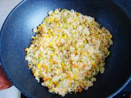 Make Quinoa fried rice step 7