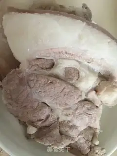 Make Lazy people cut meat in white step 2