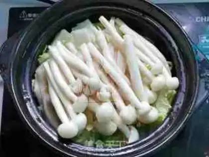 Make Shrimp and sea mushrooms for doll food step 4
