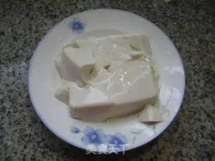 Make Tomato, cabbage, tofu step 1