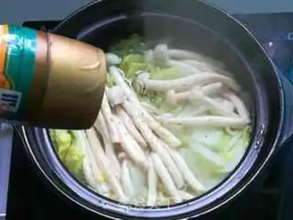 Make Shrimp and sea mushrooms for doll food step 5