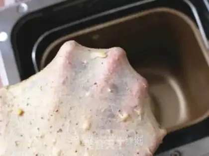 Make Black sesame grain bread step 2