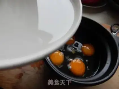 Make Spinach eggs step 5