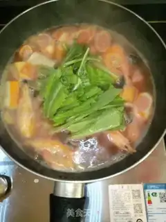 Make Shrimp rice powder step 6