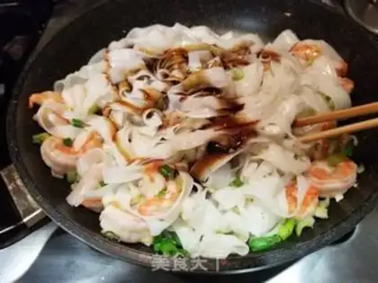 Make Shrimp fried water powder step 9