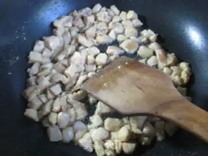 Make Chicken chest fried corn step 7