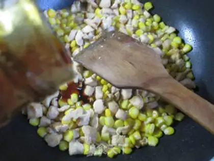 Make Chicken chest fried corn step 10