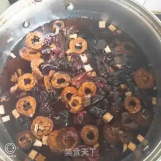 Make Sour plum soup step 1