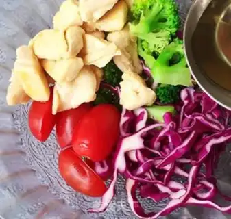 Make quinoa vegetable salad step 8