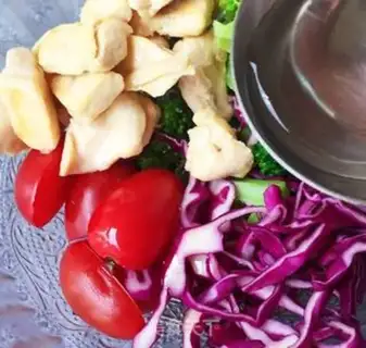 Make quinoa vegetable salad step 9